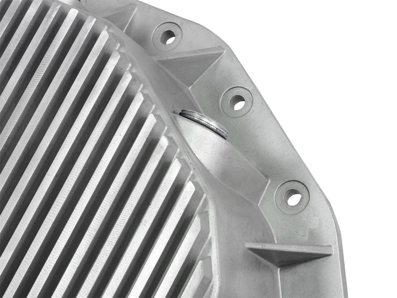 aFe Rear Differential Cover (Raw; Street Series); Dodge Diesel Trucks 03-05 L6-5.9L (td)