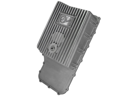 aFe Transmission Pan (Raw); Ford Trucks 6R140 11-14 V8-6.7L (td)