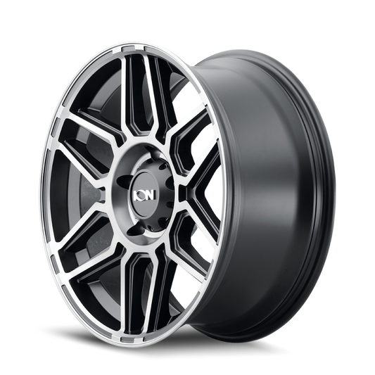 ION Type 146 20x10 / 6x135 BP / -19mm Offset / 87.1mm Hub Matte Black W/Machined Dart Tint Wheel