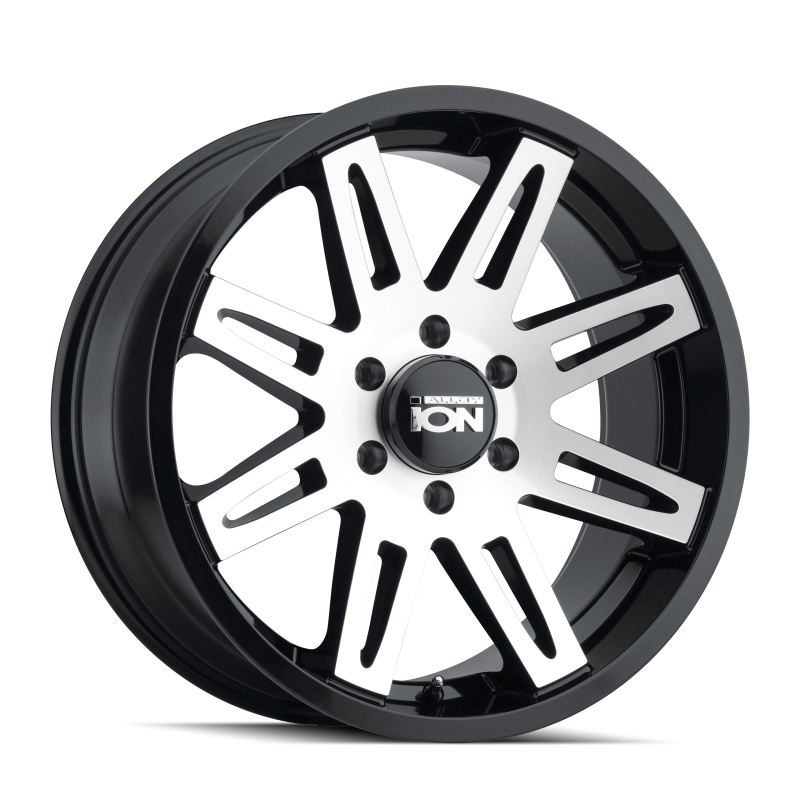 ION Type 142 17x9 / 5x127 BP / -12mm Offset / 78.1mm Hub Black/Machined Wheel