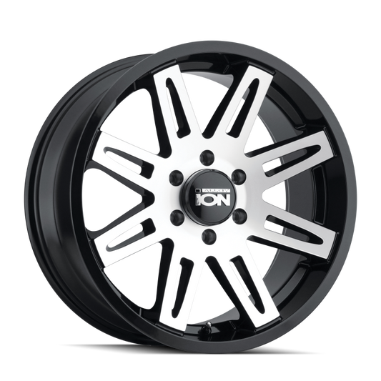 ION Type 142 18x9 / 5x127 BP / 0mm Offset / 78.1mm Hub Black/Machined Wheel