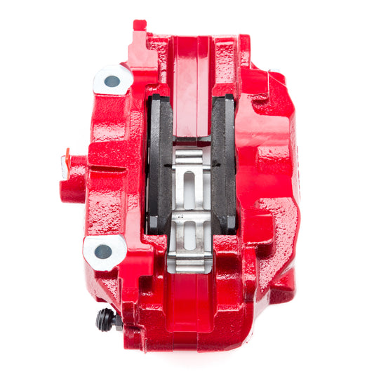 Alcon 2007+ Jeep JK-JL 330x22mm Rotors 4-Piston Calipers Rear Brake Kit (Includes Brake Lines) - Red