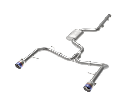 aFe 19-21 VW Jetta GLI (MKVII) L4-2.0L (t) MACH Force-Xp 304 SS Cat-Back Exhaust System Blue Tips
