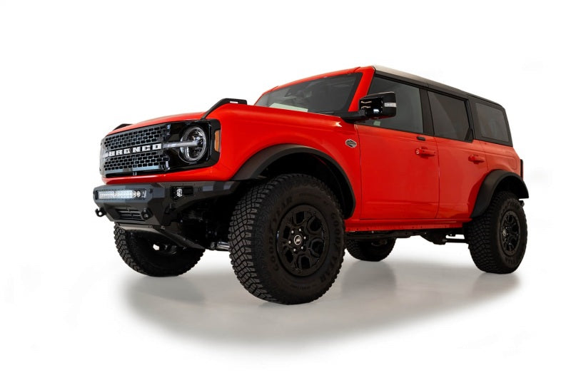 Addictive Desert Designs 2021+ Ford Bronco Stealth Fighter Front Bumper w/ Winch Mount