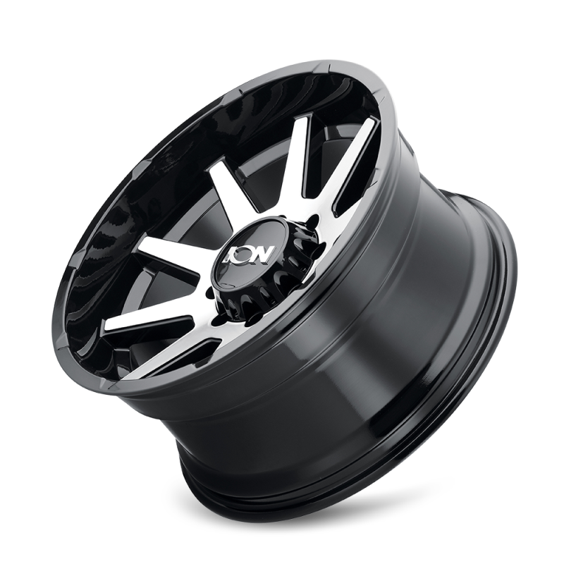 ION Type 143 20x9 / 8x170 BP / 0mm Offset / 125.2mm Hub Black/Machined Wheel