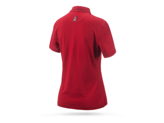 Akrapovic Corpo Polo Red Womens - XL