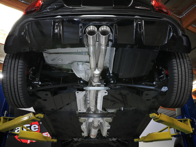 aFe 14-24 Mini Cooper S MACH Force-Xp 3in to 2-1/2in 304SS Cat-Back Exhaust w/ Polished Tip