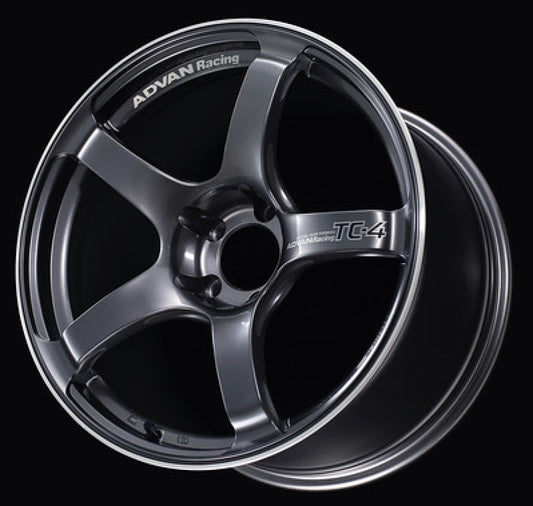 Advan TC4 17x9.0 +35 5-114.3 Racing Gunmetallic & Ring Wheel