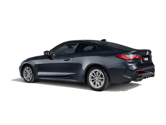 Akrapovic 2022 BMW M440i (G22, G23) Slip-On Line (Titanium) (Requires BMW Part #18308686640)