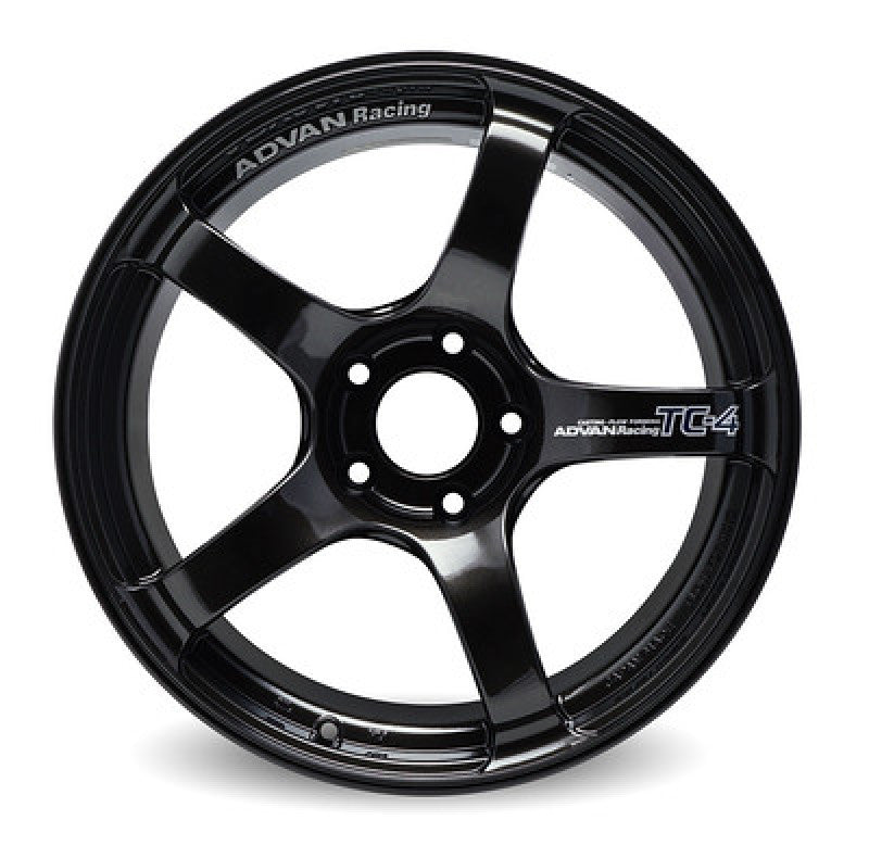 Advan TC4 16x8.0 +35 5x114.3 Black Gunmetallic Wheel (No Ring)
