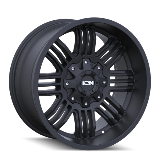 ION Type 144 20x10 / 8x165.1 BP / -19mm Offset / 125.2mm Hub Matte Black Wheel