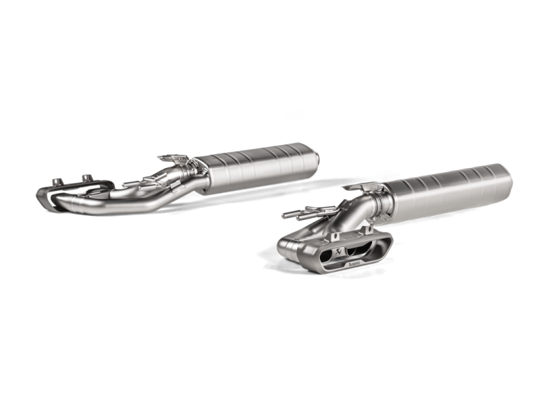 Akrapovic 2021 Merceds-AMG G500/G550 (W463A) - OPF/GPF Slip-On Line (Titanium) w/Titanium Tips