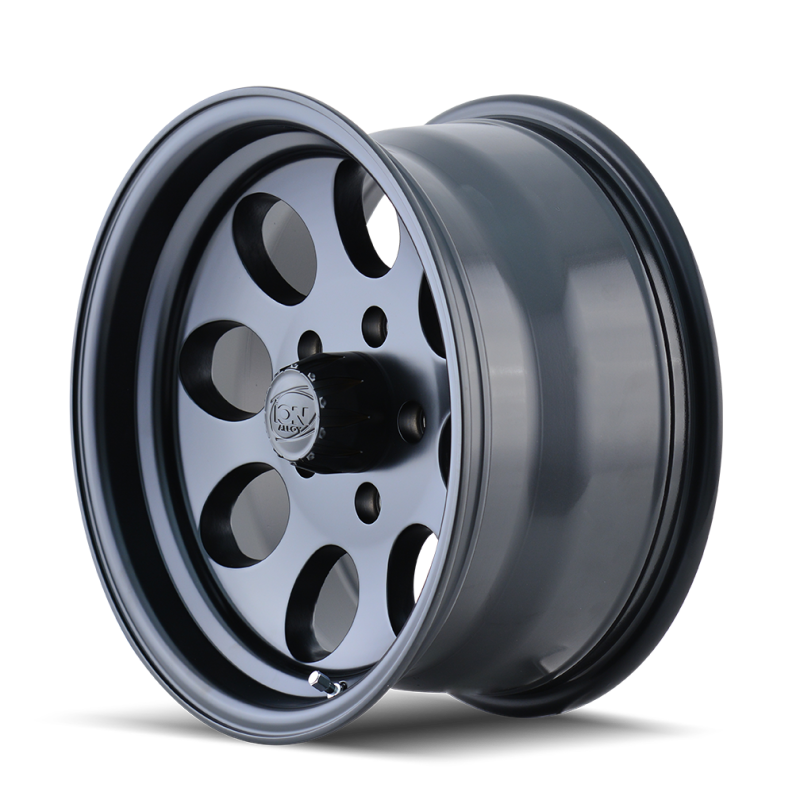 ION Type 171 15x8 / 5x127 BP / -27mm Offset / 83.82mm Hub Matte Black Wheel