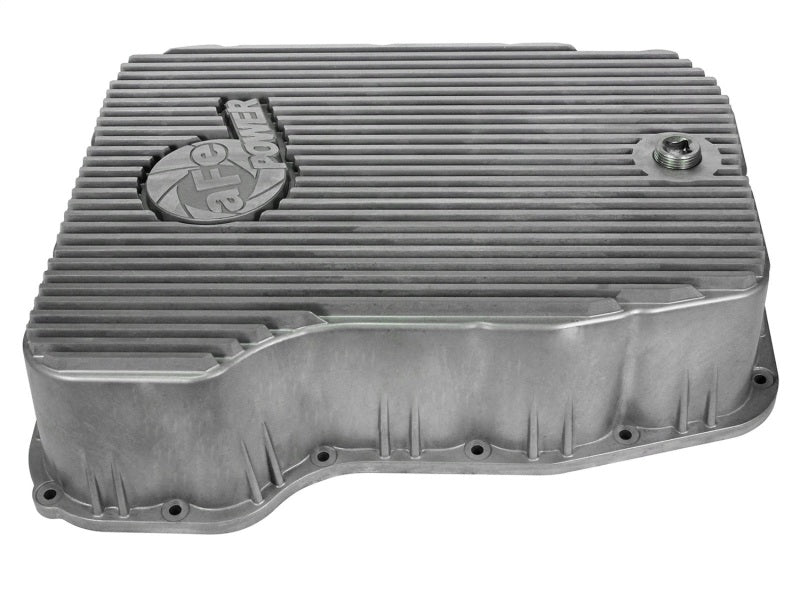 aFe Transmission Pan Cover (Raw); Dodge Diesel Trucks 07.5-12 L6-6.7L (td)