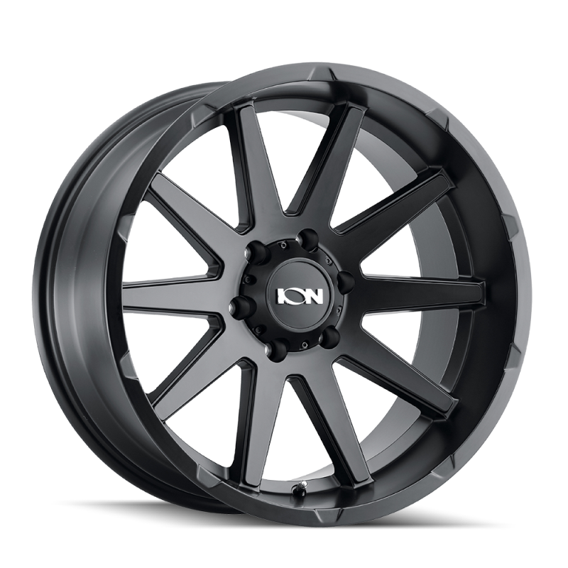 ION Type 143 20x9 / 8x180 BP / 25mm Offset / 124.1mm Hub Matte Black Wheel