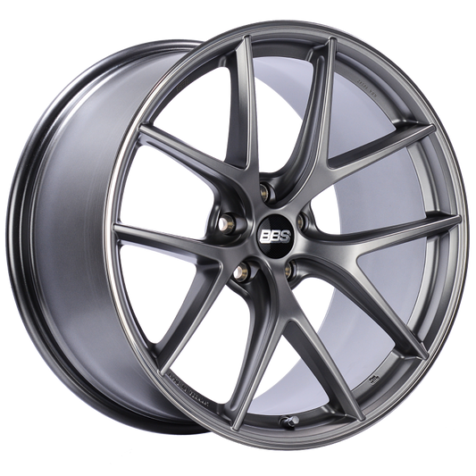 BBS CI-R 20x10.5 5x120 ET35 Platinum Silver Polished Rim Protector Wheel -82mm PFS/Clip Required