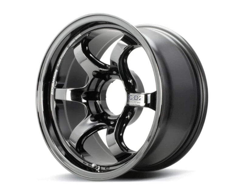 Advan RG-D2 17x8.5 -10MM 6-139.7 Black Chrome Wheel