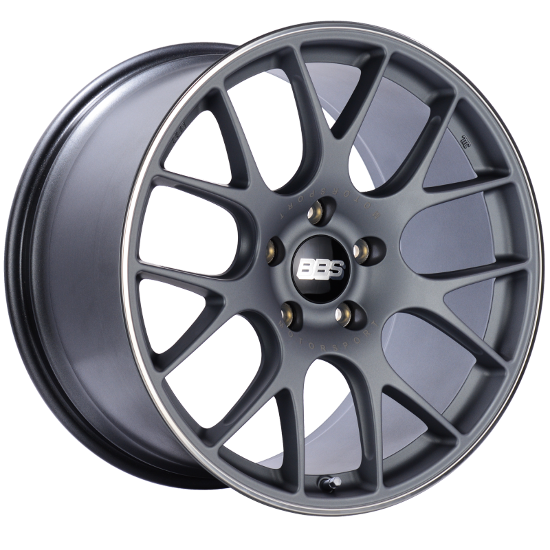 BBS CH-R 20x11.5 5x130 ET47 CB71.6 Satin Titanium Polished Rim Protector Wheel