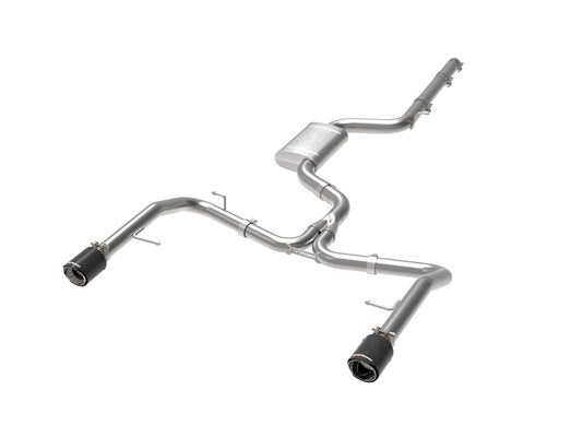 aFe 19-21 VW Jetta GLI (MKVII) L4-2.0L (t) MACH Force-Xp 304 SS Cat-Back Exhaust System Carbon Tips