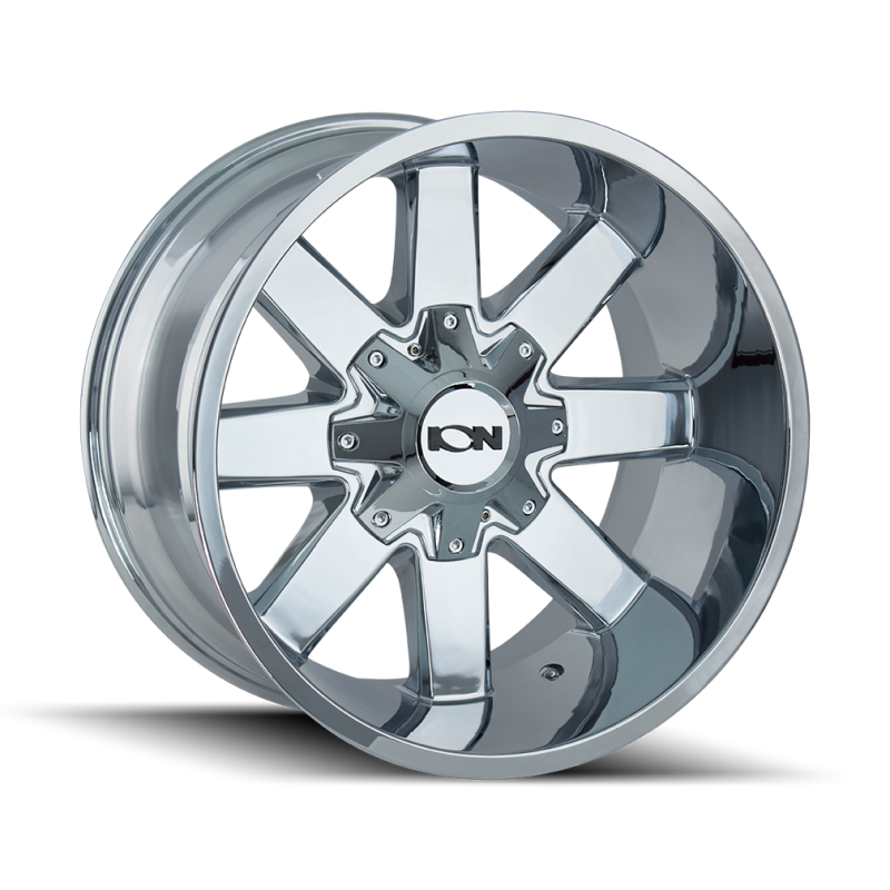 ION Type 141 20x10 / 8x180 BP / -19mm Offset / 124.1mm Hub Chrome Wheel