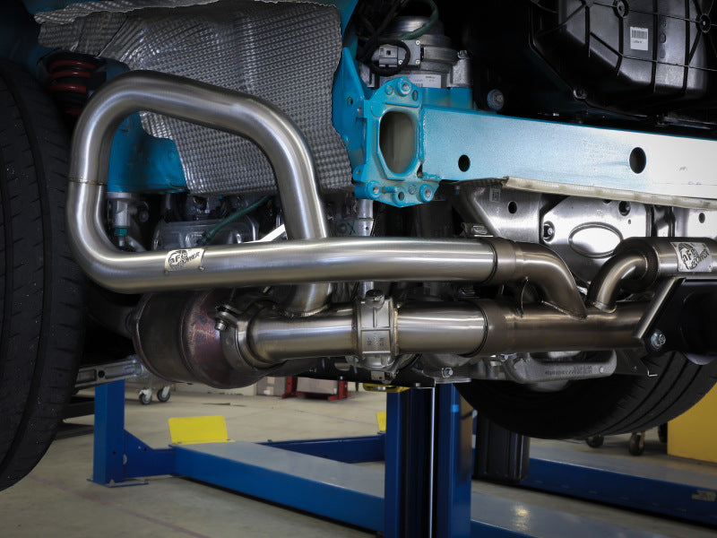 aFe 14-16 Porsche 911 GT3 991.1 H6 3.8L MACH Force-Xp 304 SS Cat-Back Exhaust System w/ Brushed Tips