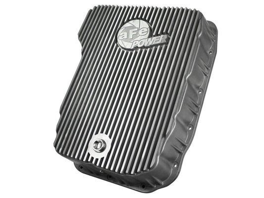 aFe Transmission Pan Cover (Raw); Dodge Diesel Trucks 07.5-12 L6-6.7L (td)